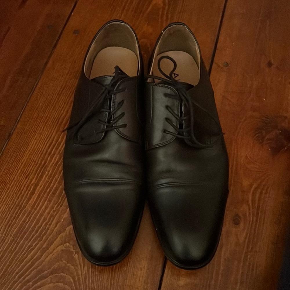 Aldo men’s dress shoe black lace up